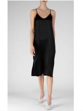 Silk Midi Dress